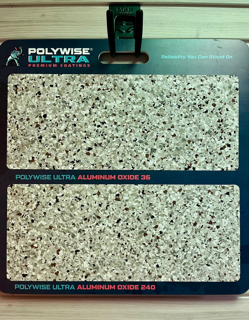 Polywise Grit Sample Board