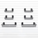 SlatWall Accessories -  Baskets Bundle (6 Baskets)