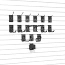 Slatwall Accessories - Hook Bundle (16 pieces)