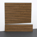 4x4 Slatwall Kit with Medium Hook Bundle Installed