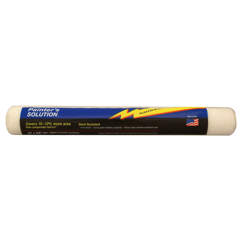 Painters Solution Roller Cover 18" with 3/8" nap (Each)