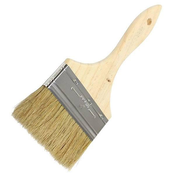 White Bristle Chip Brush